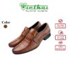 [icon name="star" prefix="fas"] Giày công sở nam thanh lịch VT119 Chất liệu da bò cao cấp, da thật 100% Form giày ôm chân, thiết kế hiện đại, sang trọng Đường chỉ may tỉ mỉ, tinh tế Đế chống trơn trượt, thời trang Màu: Nâu