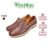 [icon name="star" prefix="fas"] Giày mọi nam thanh lịch mã VT102 Chất liệu da bò cao cấp, da thật 100% Form giày ôm chân, thiết kế hiện đại, sang trọng Đường chỉ may tỉ mỉ, tinh tế Đế chống trơn trượt, thời trang Màu: Nâu