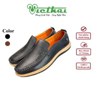 [icon name="star" prefix="fas"] Giày thô nam đơn giản tinh tế mã VT105 Chất liệu da bò cao cấp, da thật 100% Form giày ôm chân, thiết kế hiện đại, sang trọng Đường chỉ may tỉ mỉ, tinh tế Đế chống trơn trượt, thời trang Màu: Đen, Nâu