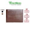 [icon name="star" prefix="fas"] Mô tả sản phẩm Ví thời trang thanh lịch VT606 Chất liệu da bò trơn thật 100% Màu sắc: Đen, Nâu Kích thước: 8 cm x 11cm Bảo hành 12 tháng