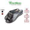 [icon name="star" prefix="fas"] Dép Sandal Nữ Quai Ngang mã VT403 Chất liệu da bò cao cấp, da thật 100% Form giày ôm chân,thiết kế hiện đại, thoáng mát, thoải mái Đường chỉ may tỉ mỉ, tinh tế Đế chống trơn trượt, thời trang Màu: Đỏ, Đen