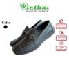 [icon name="star" prefix="fas"] Giày mọi nam dễ phối mã VT130 Chất liệu da bò cao cấp, da thật 100% Form giày ôm chân,thiết kế hiện đại, thoáng mát, thoải mái Đường chỉ may tỉ mỉ, tinh tế Đế chống trơn trượt, thời trang Màu: Đen