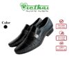 [icon name="star" prefix="fas"] Giày nam công sở thời trang mã VT150 Chất liệu da bò cao cấp, da thật 100% Form giày ôm chân,thiết kế hiện đại, thoáng mát, thoải mái Đường chỉ may tỉ mỉ, tinh tế Đế chống trơn trượt, thời trang Màu: Đen