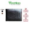 [icon name="star" prefix="fas"] Mô tả sản phẩm Ví nhỏ gọn tiện dụng VT601 Chất liệu da bò trơn thật 100% Màu sắc: Đen, Nâu Kích thước: 8 cm x 11cm Bảo hành 12 tháng