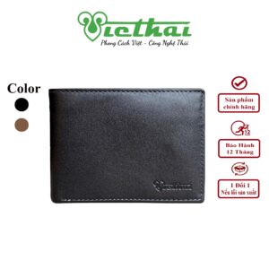 <i class=""fas" fa-"star""></i> Mô tả sản phẩm Ví cầm tay cao cấp VT604 Chất liệu da bò trơn thật 100% Màu sắc: Đen, Nâu Kích thước: 8 cm x 11cm Bảo hành 12 tháng