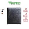 [icon name="star" prefix="fas"] Mô tả sản phẩm Ví tiện lợi hằng ngày VT605 Chất liệu da bò trơn thật 100% Màu sắc: Đen, Nâu Kích thước: 8 cm x 11cm Bảo hành 12 tháng