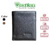 [icon name="star" prefix="fas"] Mô tả sản phẩm Ví sang trọng tinh tế VT607 Chất liệu da bò trơn thật 100% Màu sắc: Đen, Nâu Kích thước: 8 cm x 11cm Bảo hành 12 tháng
