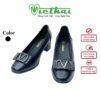 [icon name="star" prefix="fas"] Giày cao gót nữ Ballet flats VT211 - Chất liệu: Da bò thật, độ bền vượt trội, bền đẹp theo thời gian - Chất liệu da bò giúp thoáng khí, thấm hút mồ hôi tốt, mang lại cảm giác dễ chịu cả ngày dài. - Đế: chống trơn trượt - chống mòn, hỗ trợ massage chân nhẹ nhàng. - Phù hợp mang đi làm, đi chơi, du lịch hoặc dạo phố.