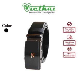 [icon name="star" prefix="fas"] Thắt lưng thời thượng dễ phối trang phục VT805   Chất liệu DA BÒ   Bảo hành 1 năm - đổi trả miễn phí trong vòng 15 ngày nếu có lỗi từ nhà sản xuất        - Hoàn tiền 100% khi khách hàng nhận hàng nhưng không hài lòng sản phẩm        - Hãy nhắn tin SHOP sẽ hoàn tiền 100% cho bạn