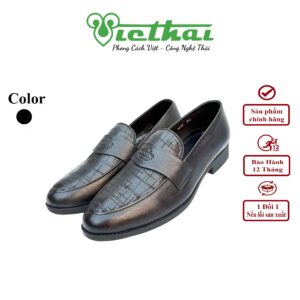 <i class=""fas" fa-"star""></i> Giày công sở thời trang tinh tế VT156 Chất liệu da bò cao cấp, da thật 100% Form giày ôm chân,thiết kế hiện đại, thoáng mát, thoải mái Đường chỉ may tỉ mỉ, tinh tế Đế chống trơn trượt, thời trang Màu: Đen