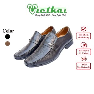 <i class=""fas" fa-"star""></i> Giày công sở thiết kế chuẩn tinh gọn VT162 Chất liệu da bò cao cấp, da thật 100% Form giày ôm chân,thiết kế hiện đại, thoáng mát, thoải mái Đường chỉ may tỉ mỉ, tinh tế Đế chống trơn trượt, thời trang Màu: Đen