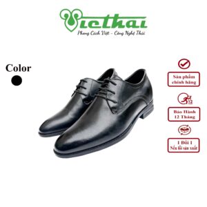 <i class=""fas" fa-"star""></i> Giày tăng chiều cao phong cách oxford VT167 Chất liệu da bò cao cấp, da thật 100% Form giày ôm chân,thiết kế hiện đại, thoáng mát, thoải mái Đường chỉ may tỉ mỉ, tinh tế Đế chống trơn trượt, thời trang Màu: Đen