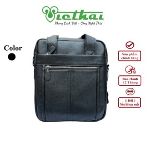 [icon name="star" prefix="fas"] Túi đeo chéo năng động tinh tế VT904 CHI TIẾT SẢN PHẨM - Túi đeo chéo sở hữu thiết kế hiện đại với chất liệu cao cấp - Thiết kế phần dưới rộng, hẹp dần theo chiều lên trên mang tính thẩm mỹ cao. - Gam màu đen mạnh mẽ kết hợp da cao cấp chưa bao giờ lỗi thời. - Chất liệu vải trượt nước, bền bỉ và dễ dàng vệ sinh khi bị dính bẩn.