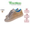 [icon name="star" prefix="fas"] Giày sneaker thiết kế trẻ trung VT189 Chất liệu da bò cao cấp, da thật 100% Form giày ôm chân,thiết kế hiện đại, thoáng mát, thoải mái Đường chỉ may tỉ mỉ, tinh tế Đế chống trơn trượt, thời trang Màu: Đen