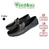 [icon name="star" prefix="fas"] Giày lười tiện lợi cho di chuyển nhiều VT1100 Chất liệu da bò cao cấp, da thật 100% Form giày ôm chân,thiết kế hiện đại, thoáng mát, thoải mái Đường chỉ may tỉ mỉ, tinh tế Đế chống trơn trượt, thời trang Màu: Đen