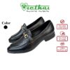 [icon name="star" prefix="fas"] Giày lười công sở phong cách hiện đại VT185 Chất liệu da bò cao cấp, da thật 100% Form giày ôm chân,thiết kế hiện đại, thoáng mát, thoải mái Đường chỉ may tỉ mỉ, tinh tế Đế chống trơn trượt, thời trang Màu: Đen