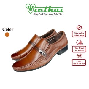 <i class=""fas" fa-"star""></i> Giày lười gọn nhẹ dễ mang VT1107 Chất liệu da bò cao cấp, da thật 100% Form giày ôm chân,thiết kế hiện đại, thoáng mát, thoải mái Đường chỉ may tỉ mỉ, tinh tế Đế chống trơn trượt, thời trang Màu: Đen