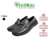 [icon name="star" prefix="fas"] Giày lười kiểu dáng đẹp tinh gọn VT176 Chất liệu da bò cao cấp, da thật 100% Form giày ôm chân,thiết kế hiện đại, thoáng mát, thoải mái Đường chỉ may tỉ mỉ, tinh tế Đế chống trơn trượt, thời trang Màu: Đen