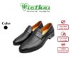 [icon name="star" prefix="fas"] Giày Penny Loafer đai ngang VT1113 Chất liệu da bò cao cấp, da thật 100% Form giày ôm chân,thiết kế hiện đại, thoáng mát, thoải mái Đường chỉ may tỉ mỉ, tinh tế Đế chống trơn trượt, thời trang Màu: Đen
